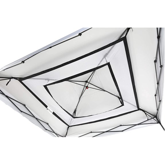ARROWHEAD OUTDOOR 10x10 Universal Pop-Up Canopy/Instant Shelter Shelf, Fits Most 12x12 Canopies & Shelters, Adds Shelving to Canopies, Great for Camp, Sport & Trade Booth Organization, USA-Based