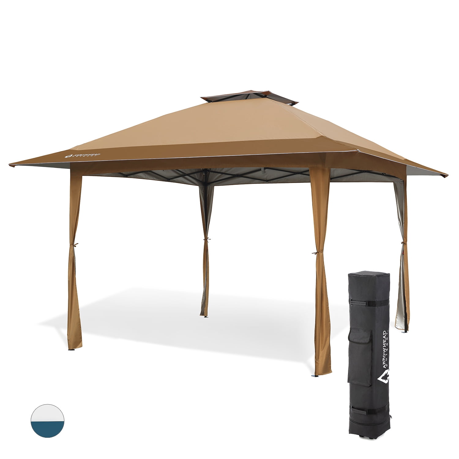 ARROWHEAD OUTDOOR 13’x13’ PopUp Canopy & Instant Shelter, Easy One