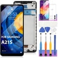 thumbnail image 1 of ARSSLY Original for Samsung Galaxy A21S Screen Replacement for Galaxy A21S LCD for Samsung A21S Display for SM-A217F SM-A217M Digitizer Touch Screen Assembly Repair Parts with Frame(Not for A21), 1 of 8