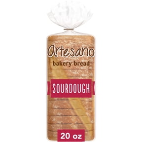 Artesano Sourdough Bakery Bread, 20 oz, Sourdough Sandwich Bread, Bag