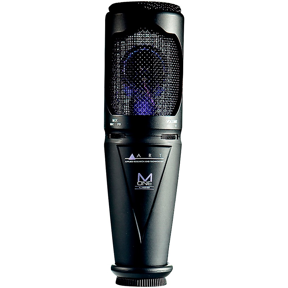 ART M-ONEU Cardiod FET Condenser Microhone w/USB and OnBoard Monitor