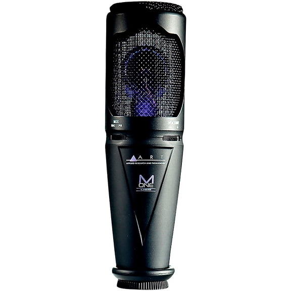 ART M-ONEU Cardiod FET Condenser Microhone w/USB and OnBoard Monitor
