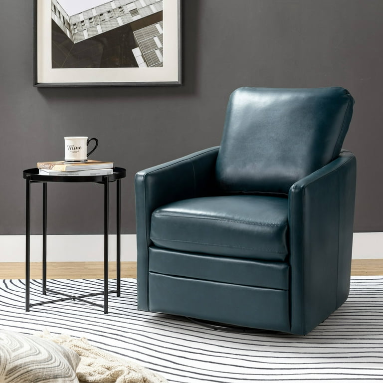 Turquoise barrel online chair