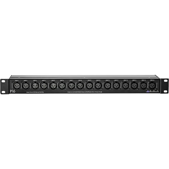 ART P16 16-Channel XLR Balanced Patch Bay