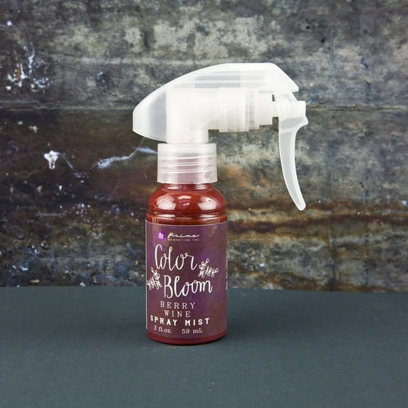ART PHILOSOPHY Prima Marketing Color Bloom Spray Bottle 2-Ounce - Berry Wine 655350580308