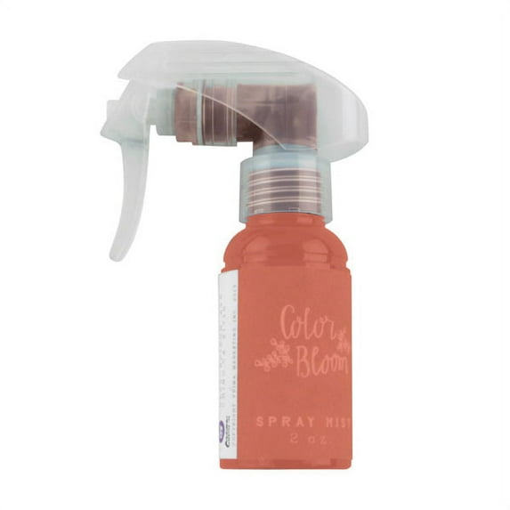 ART PHILOSOPHY Prima Marketing Color Bloom Spray Bottle, 2-Ounce, Sultry Shimmer Tangerine 655350573935