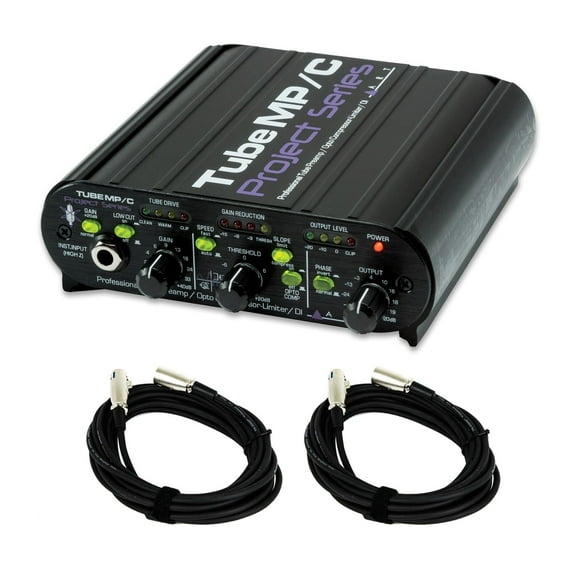 ART Tube MP/C w/ 2 XLR Cables Bundle