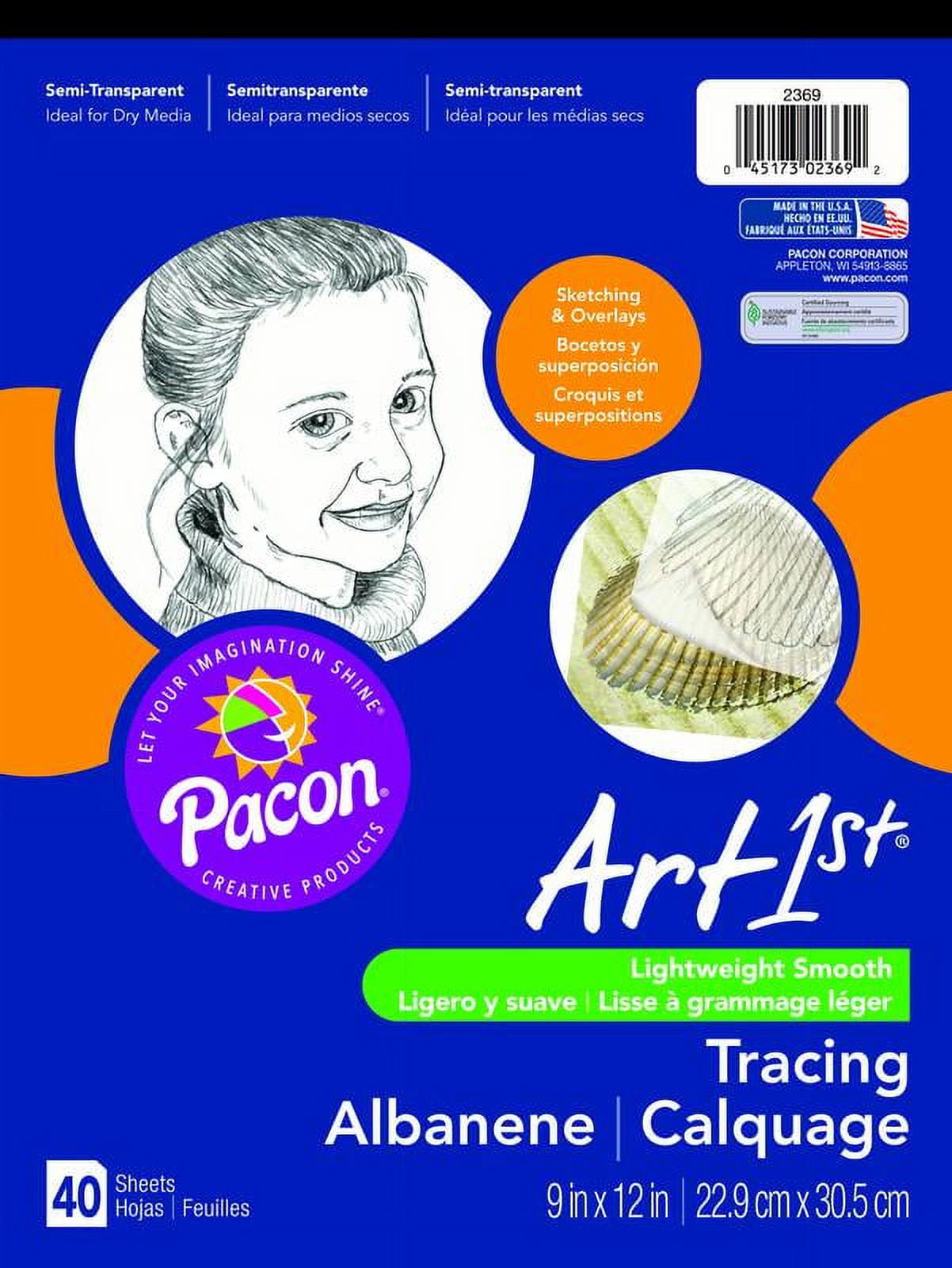 ART1ST 9X12 TRACING PAD, 40 SHEETS