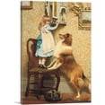 thumbnail image 1 of ARTCANVAS A Secret Place 1892 Canvas Art Print by Charles Burton Barber - Size: 26" x 18" (0.75" Deep), 1 of 9