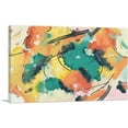 thumbnail image 1 of ARTCANVAS Abstract Art Red Blue Yellow Canvas Art Print - Size: 26" x 18" (1.50" Deep), 1 of 9