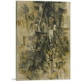 thumbnail image 1 of ARTCANVAS Accordionist 1911 Canvas Art Print by Pablo Picasso - Size: 40" x 26" (0.75" Deep), 1 of 9