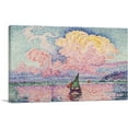 thumbnail image 1 of ARTCANVAS Antibes - The Pink Cloud 1916 Canvas Art Print by Paul Signac - Size: 18" x 12" (0.75" Deep), 1 of 9