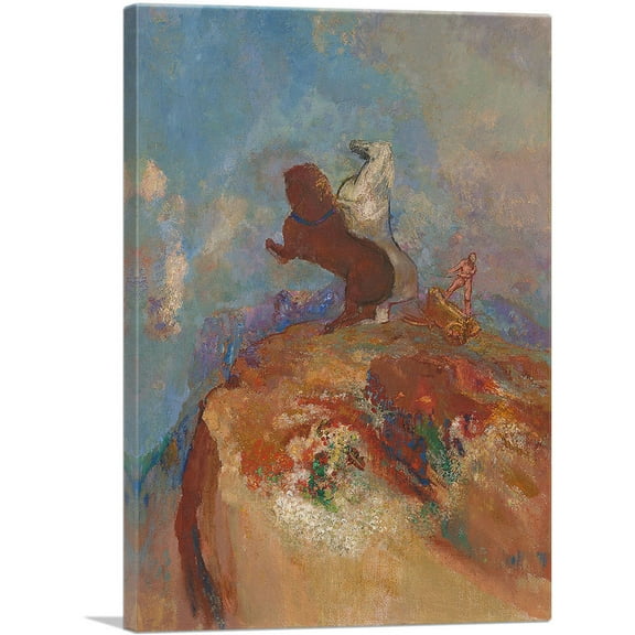 ARTCANVAS Apollo Canvas Art Print by Odilon Redon - Size: 40" x 26" (0.75" Deep)