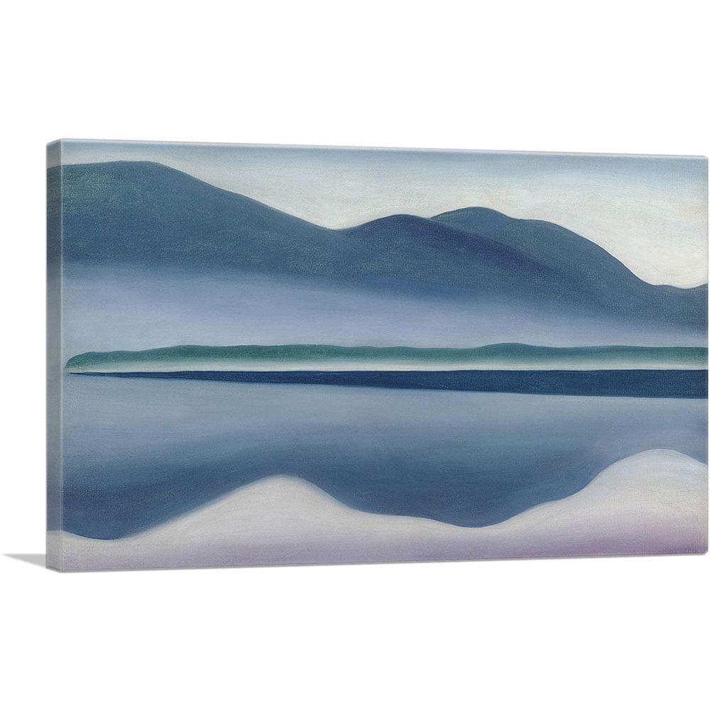 Georgia O'Keeffe | Lake George [formerly Reflection Seascape