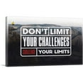 thumbnail image 1 of ARTCANVAS Challenge Your Limit Motivational Canvas Art Print - Size: 18" x 12" (1.50" Deep), 1 of 9