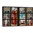 thumbnail image 1 of ARTCANVAS Church Windows Home decor Canvas Art Print - Size: 12" x 8" (0.75" Deep), 1 of 9