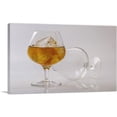 thumbnail image 1 of ARTCANVAS Cognac Brandy Liquor Glass Cup Bar Decor Canvas Art Print - Size: 18" x 12" (0.75" Deep), 1 of 9