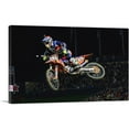 thumbnail image 1 of ARTCANVAS Dirt Bike Motocross Audience Canvas Art Print - Size: 40" x 26" (0.75" Deep), 1 of 9