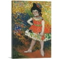 thumbnail image 1 of ARTCANVAS Dwarf Dancer - La Nana 1901 Canvas Art Print by Pablo Picasso - Size: 26" x 18" (0.75" Deep), 1 of 9