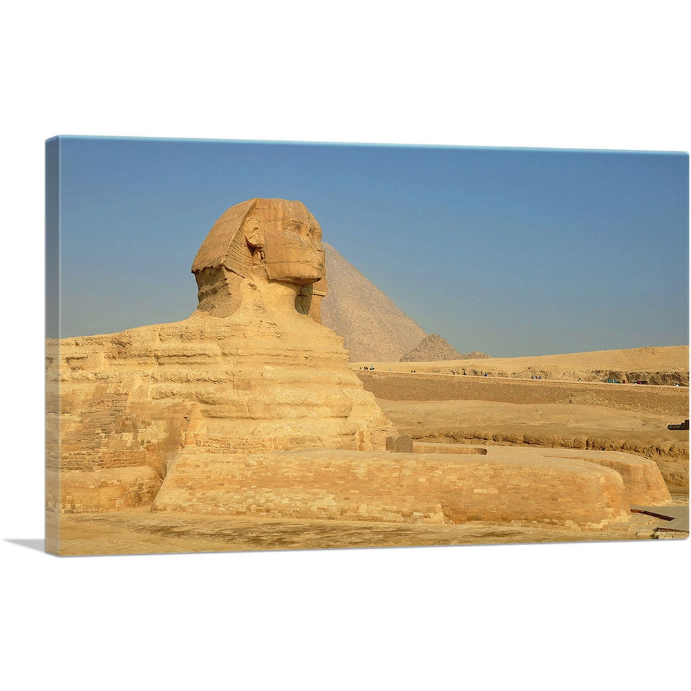 ARTCANVAS Great Sphinx of Giza Cairo Egypt Canvas Art Print - Size: 40 ...