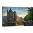thumbnail image 1 of ARTCANVAS Hamburg, Germany Canvas Art Print - Size: 40" x 26" (0.75" Deep), 1 of 9