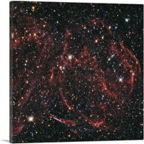 ARTCANVAS Hubble Telescope Gazes at Long-Dead Star Canvas Art Print - Size: 18" x 18" (0.75" Deep)