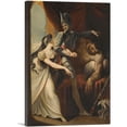 thumbnail image 1 of ARTCANVAS Huon Rescuing Angela From The Giant Angulaffer Canvas Art Print by Henry Fuseli - Size: 26" x 18" (0.75" Deep), 1 of 9