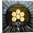 thumbnail image 1 of ARTCANVAS James Webb NASA Telescope Hexagonal Honeycomb Mirrors Canvas Art Print - Size: 36" x 36" (1.50" Deep), 1 of 9