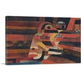 thumbnail image 1 of ARTCANVAS Lovers 1920 Canvas Art Print by Paul Klee - Size: 60" x 40" (0.75" Deep) (3-Piece), 1 of 9