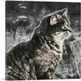 thumbnail image 1 of ARTCANVAS Manx Cat Breed Snow Canvas Art Print - Size: 26" x 26" (1.50" Deep), 1 of 9