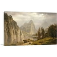 thumbnail image 1 of ARTCANVAS Merced River Yosemite Valley 1866 Canvas Art Print by Albert Bierstadt - Size: 18" x 12" (1.50" Deep), 1 of 9
