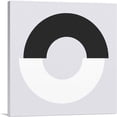 thumbnail image 1 of ARTCANVAS Mid-Century Modern Not So Black and White Canvas Art Print - Size: 36" x 36" (0.75" Deep), 1 of 9