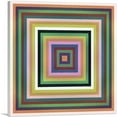 thumbnail image 1 of ARTCANVAS Mid-Century Modern Perfect Squares in Contrasting Colors Canvas Art Print - Size: 26" x 26" (1.50" Deep), 1 of 9