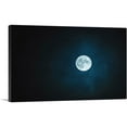 thumbnail image 1 of ARTCANVAS Moonlight Home Decor Rectangle Canvas Art Print - Size: 12" x 8" (0.75" Deep), 1 of 9