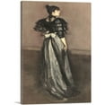 thumbnail image 1 of ARTCANVAS Mother Of Pearl And Silver The Andalusian 1888 Canvas Art Print by James Abbott McNeill Whistler - Size: 18" x 12" (0.75" Deep), 1 of 9