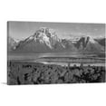thumbnail image 1 of ARTCANVAS Mount Moran - Grand Teton National Park - Wyoming Canvas Art Print by Ansel Adams - Size: 26" x 18" (0.75" Deep), 1 of 9