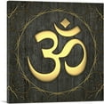 thumbnail image 1 of ARTCANVAS Om Sacred Hindu Religious Symbol Canvas Art Print - Size: 18" x 18" (0.75" Deep), 1 of 9