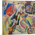 thumbnail image 1 of ARTCANVAS Painting with Red Spot 1914 Canvas Art Print by Wassily Kandinsky - Size: 26" x 26" (1.50" Deep), 1 of 9