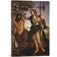 thumbnail image 1 of ARTCANVAS Pallas and the Centaur 1482 Canvas Art Print by Sandro Botticelli - Size: 26" x 18" (0.75" Deep), 1 of 9