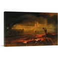 thumbnail image 1 of ARTCANVAS Paradise Lost Canvas Art Print by John Martin - Size: 26" x 18" (1.50" Deep), 1 of 9