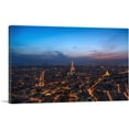 thumbnail image 1 of ARTCANVAS Paris France City in Lights Canvas Art Print - Size: 40" x 26" (0.75" Deep), 1 of 9