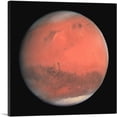 thumbnail image 1 of ARTCANVAS Planet Mars Fourth Planet From the Sun Canvas Art Print - Size: 36" x 36" (0.75" Deep), 1 of 9