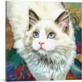 thumbnail image 1 of ARTCANVAS Ragdoll Cat Breed Canvas Art Print - Size: 12" x 12" (0.75" Deep), 1 of 9