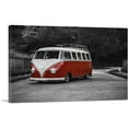 thumbnail image 1 of ARTCANVAS Red And White Volkswagen Vintage Van Bus Canvas Art Print - Size: 40" x 26" (0.75" Deep), 1 of 9