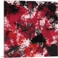 thumbnail image 1 of ARTCANVAS Red Black White Modern Canvas Art Print - Size: 36" x 36" (1.50" Deep), 1 of 9