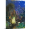 thumbnail image 1 of ARTCANVAS Roger et Angelica 1910 Canvas Art Print by Odilon Redon - Size: 18" x 12" (1.50" Deep), 1 of 9