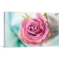 thumbnail image 1 of ARTCANVAS Rose With Leaves Home decor Canvas Art Print - Size: 60" x 40" (1.50" Deep) (3-Piece), 1 of 9