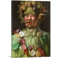 thumbnail image 1 of ARTCANVAS Rudolf II of Habsburg as Vertumnus 1590 Canvas Art Print by Giuseppe Arcimboldo - Size: 18" x 12" (0.75" Deep), 1 of 9