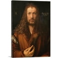 thumbnail image 1 of ARTCANVAS Self Portrait 1500 Canvas Art Print by Albrecht Durer - Size: 12" x 8" (0.75" Deep), 1 of 9