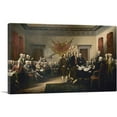 thumbnail image 1 of ARTCANVAS Signing Declaration Of Independence 1819 Canvas Art Print by John Trumbull - Size: 18" x 12" (0.75" Deep), 1 of 9